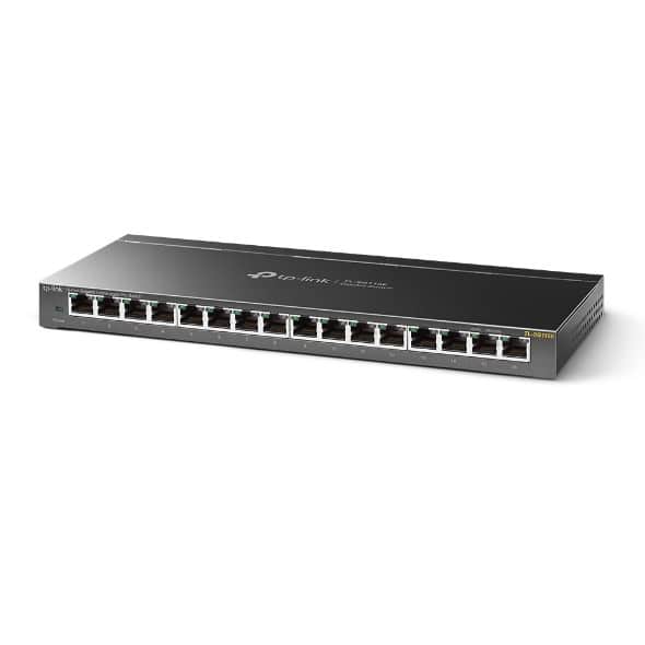 TP-Link TL-SG116E Unmanaged L2 Gigabit Ethernet (10/100/1000) Zwart (SG116E) thumbnail
