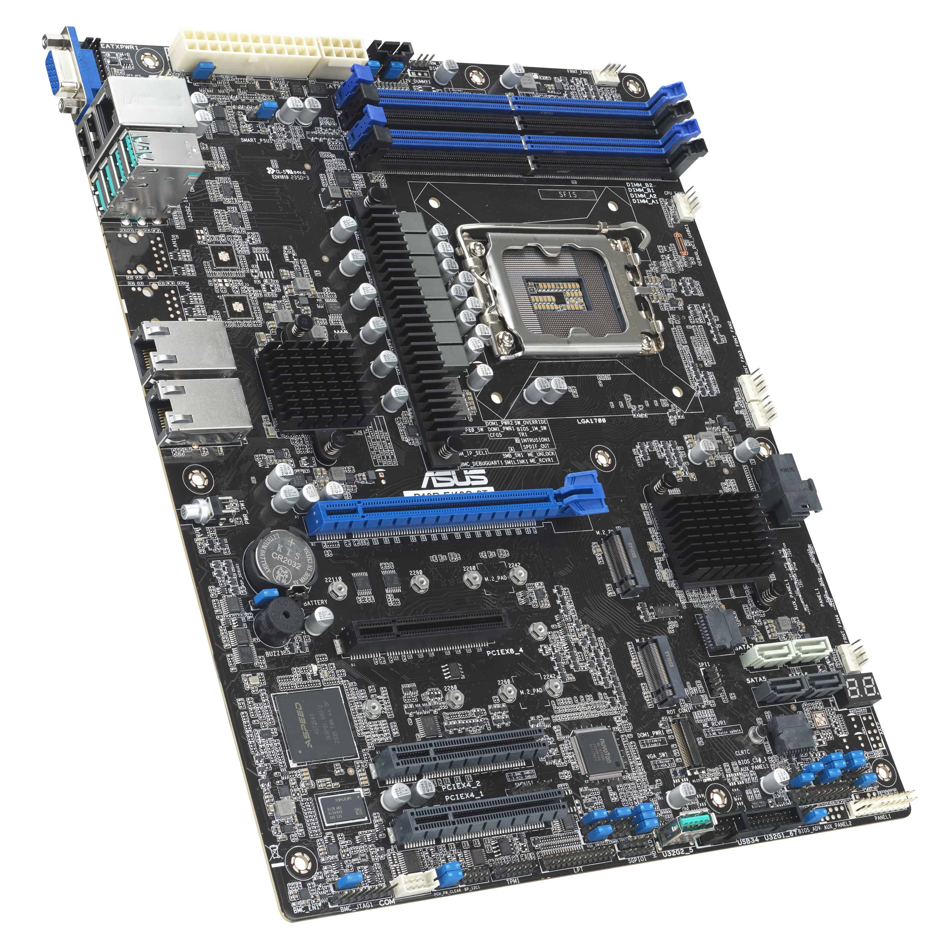 ASUS P13R-E/10G-2T Intel C266 LGA 1700 ATX (90SB0CY0-M0UAY0) thumbnail