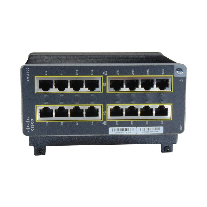 Cisco Catalyst IE3300 Rugged 16p GE ExpMod (IEM-3300-16T=) thumbnail