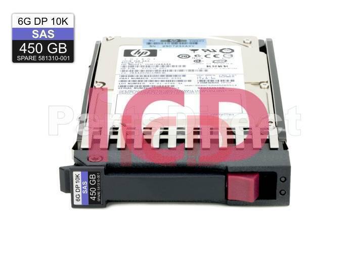 HP 450GB 6G SAS 10K rpm SFF (581284-S21) thumbnail