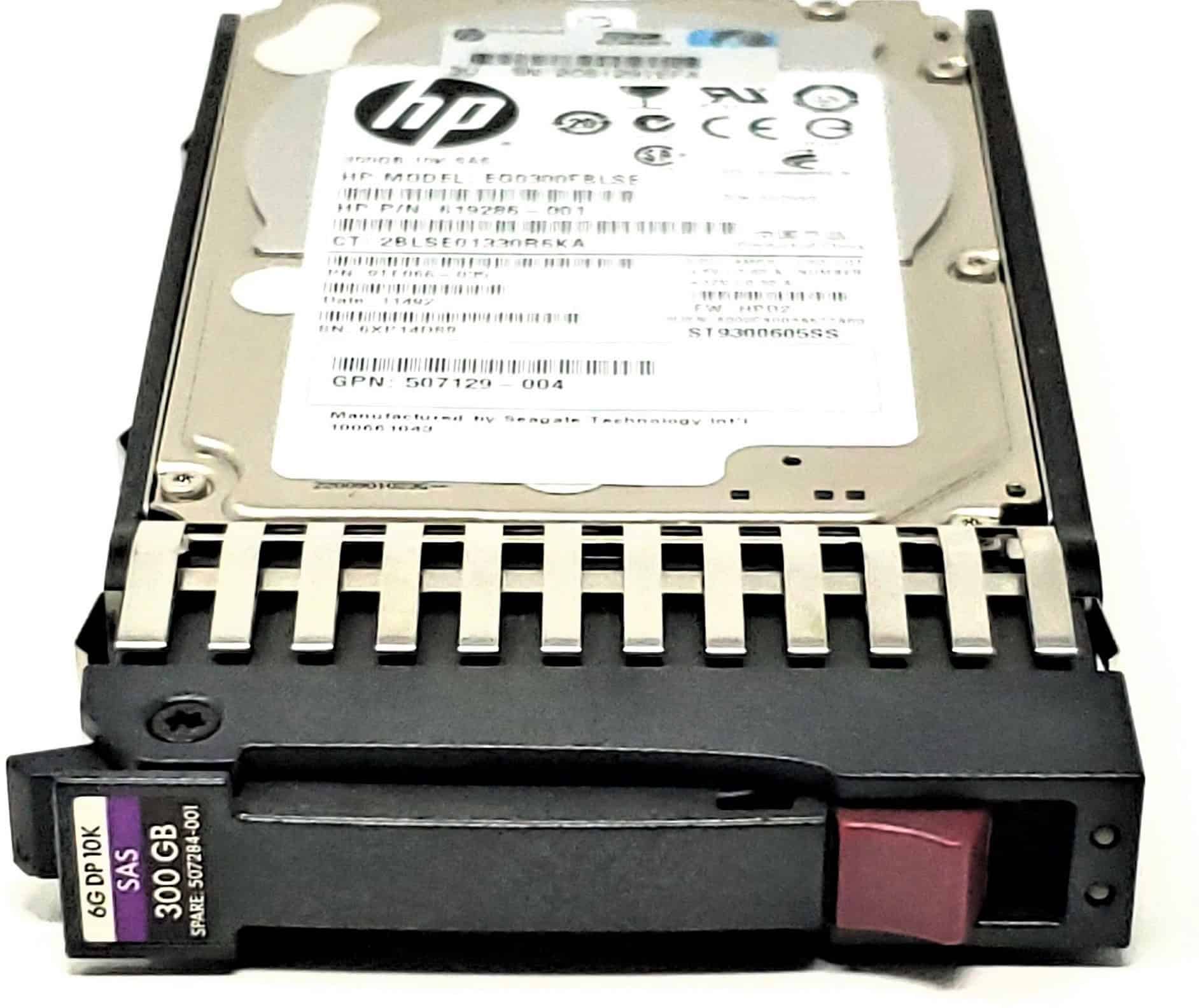 HP 300 Gb SAS 10.000Rpm 2.5 Inch (EG0300FBDBR) thumbnail