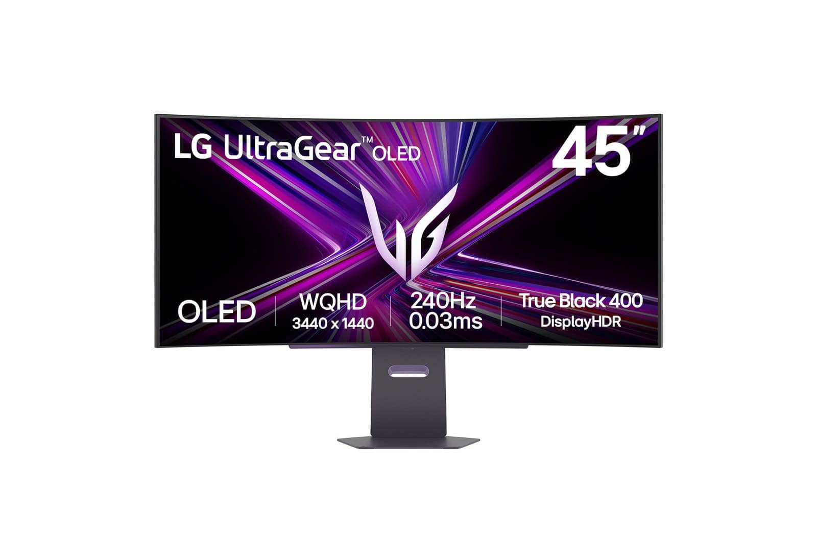 LG 45GX900A-B computer monitor 113 cm (44.5) 3440 x 1440 Pixels Wide Quad HD OLED Zwart (45GX900A-B) thumbnail