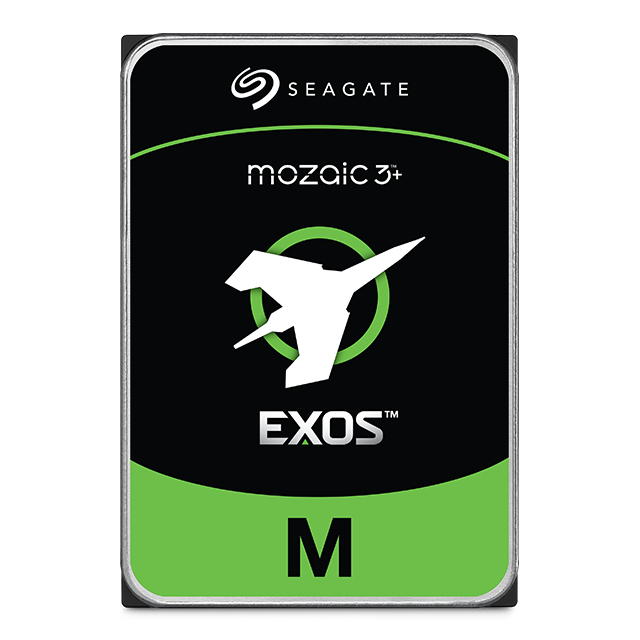 Seagate Exos M interne harde schijf 30 TB 7200 RPM 512 MB 3.5" SATA (ST30000NM004K) thumbnail