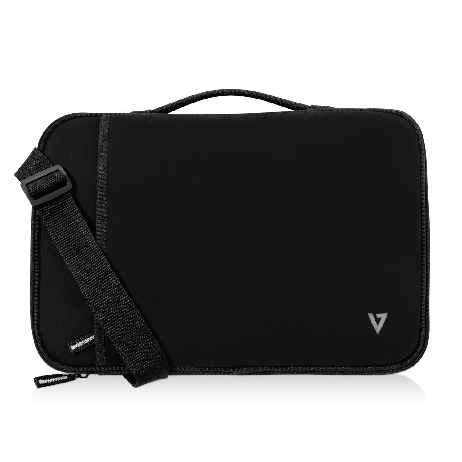 V7 CSE12HS-BLK-9E laptoptas 31 cm (12.2) Opbergmap/sleeve Zwart (CSE12HS-BLK-9E) thumbnail