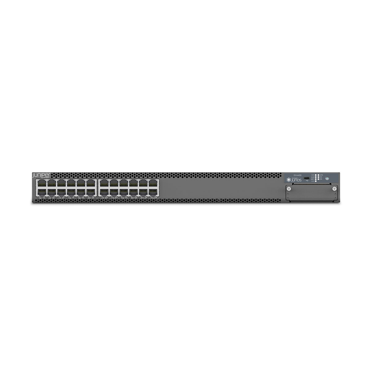 Juniper EX Series EX4400-24T - Switch - L3 - managed - 24 x 10/100/1000 + 2 x 100 Gigabi (EX4400-24T) thumbnail