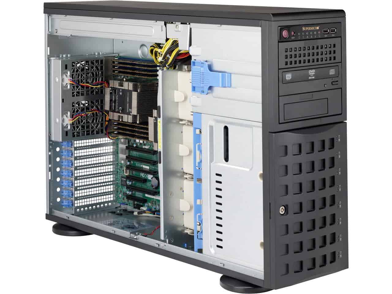Super Micro Supermicro SuperChassis CSE-747BTQ-R2K04B Black (CSE-747BTQ-R2K04B) thumbnail