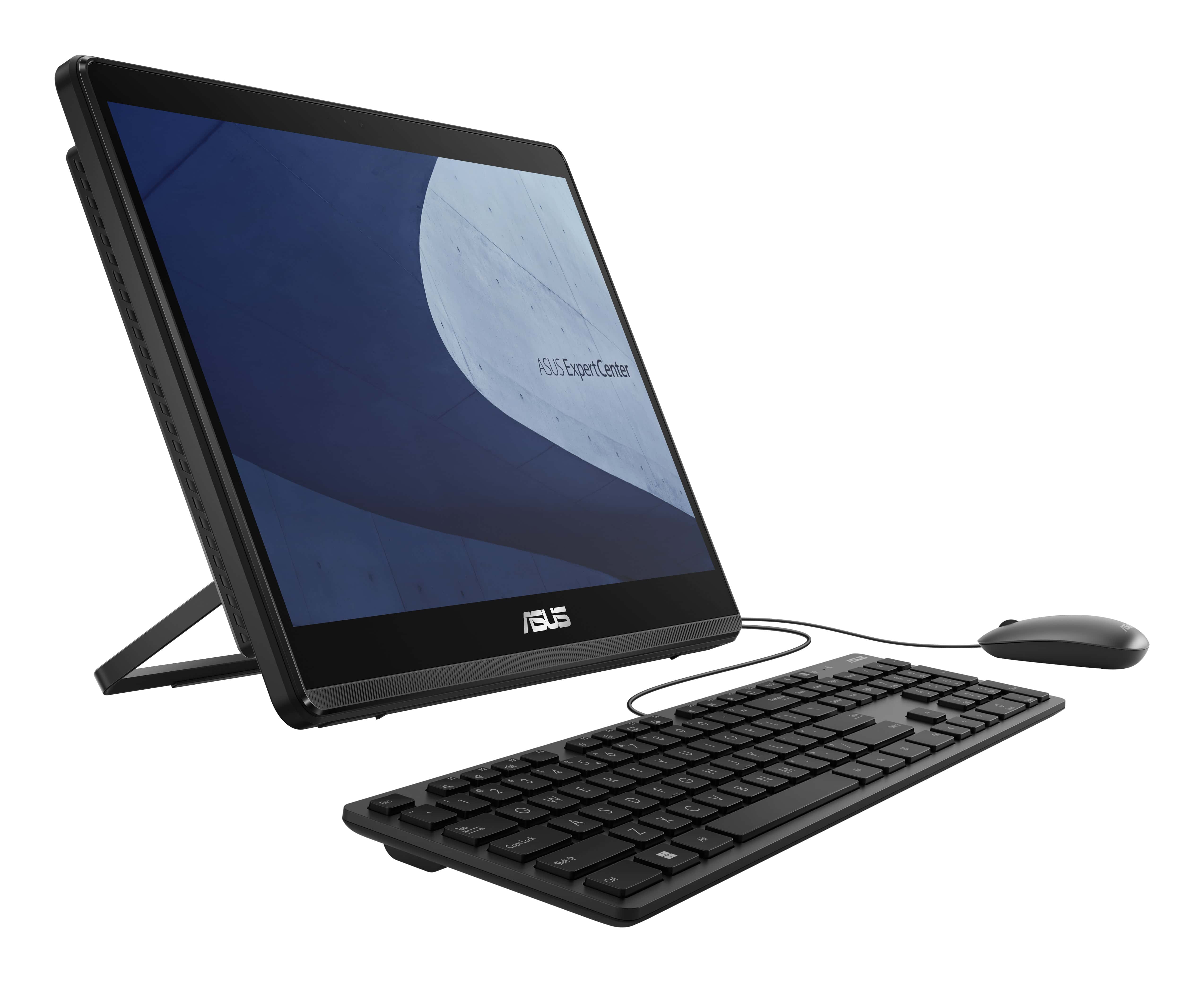 ASUS ExpertCenter E1 AiO E1600WKAT-BMR125M Intel® Celeron® N N4500 39,6 cm (15.6) 1920 x 1080 Pixels Touchscreen All-in-One tablet PC 4 GB DDR4-SDRAM 512 GB SSD Wi-Fi 6 (802.11ax) Zwart (90PT0391-M01480) thumbnail
