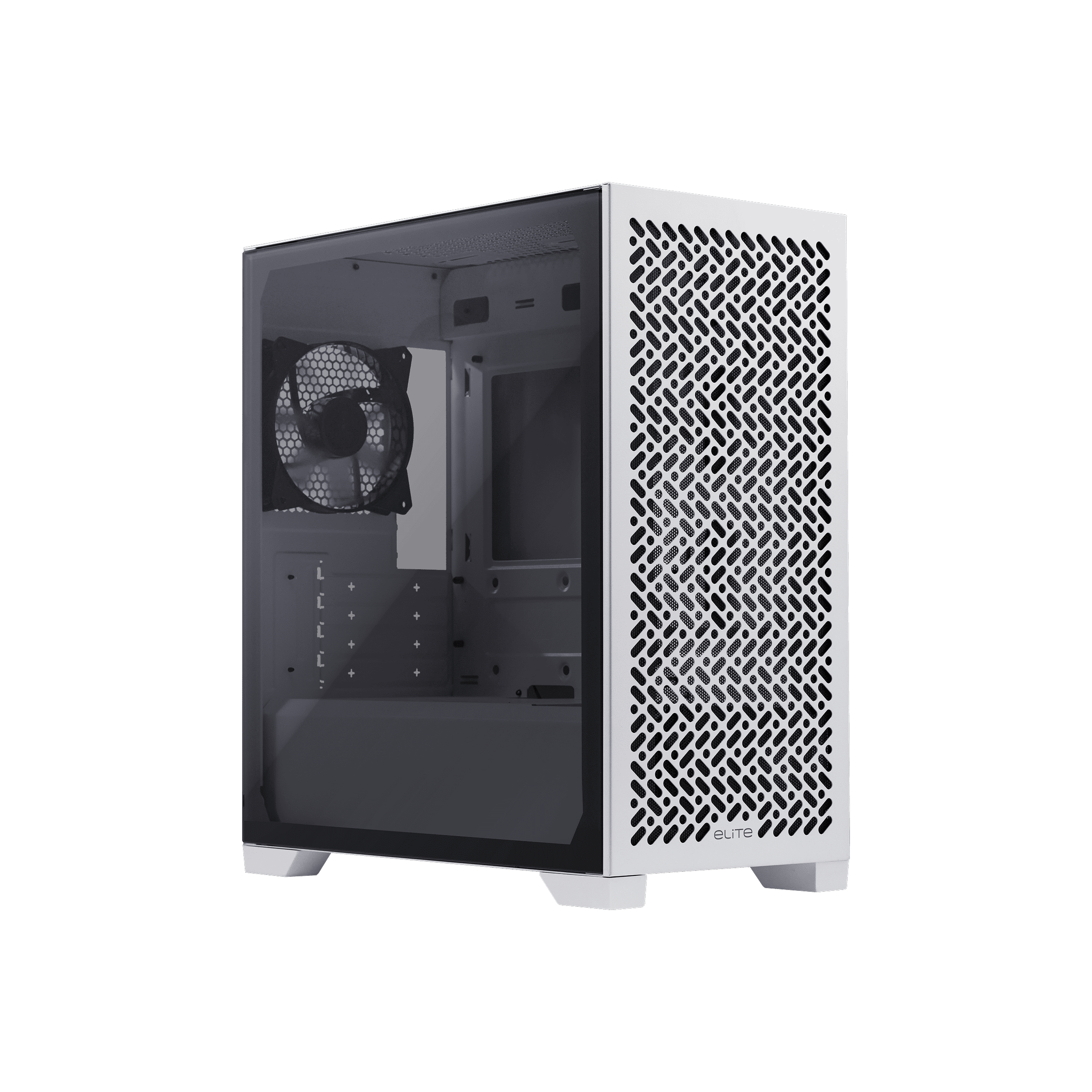 Cooler Master MINI TOUR MICRO ATX ELITE 302 RGB CASE WITH GLASS PANEL - Case - ATX (E302-WGNN-S00) thumbnail