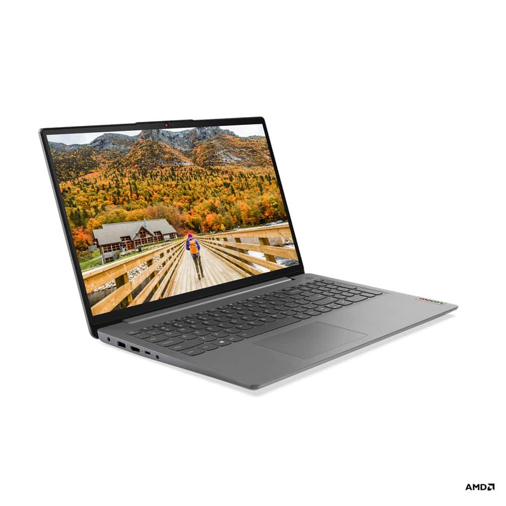 Lenovo IdeaPad 3 15ALC6 AMD Ryzen™ 5 5500U Laptop 39,6 cm (15.6) Full HD 8 GB DDR4-SDRAM 256 GB SSD Wi-Fi 5 (802.11ac) Windows 11 Home Engels Grijs (82KU01E6MH) thumbnail