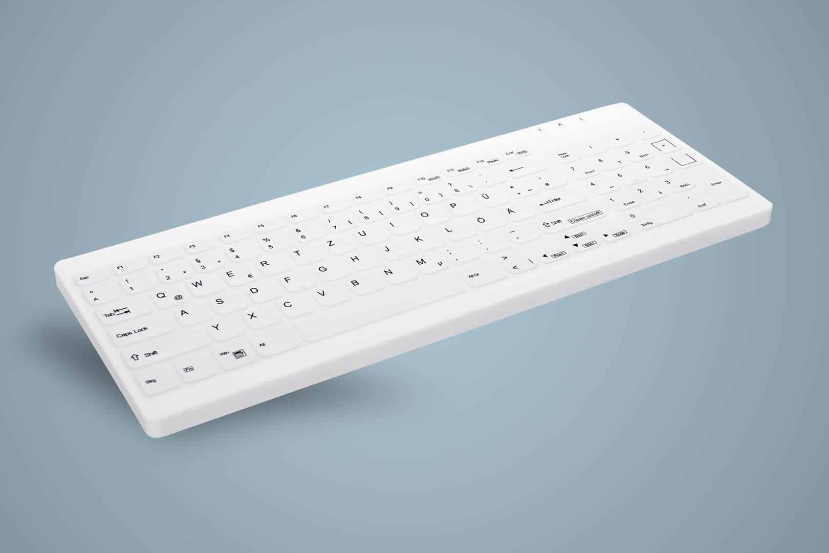 Cherry AK-C7012 CORDED ULTRAFLAT KB (AK-C7012F-UVS-W/NOR) thumbnail