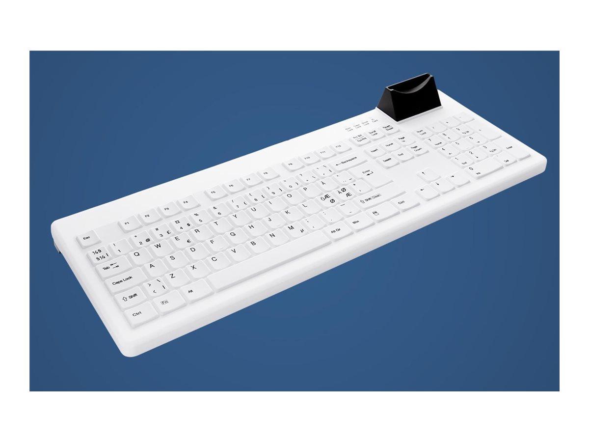 Cherry AK-C8200F MEDICAL SMARTCARD KB (AK-C8200F-UV-BW/NOR) thumbnail