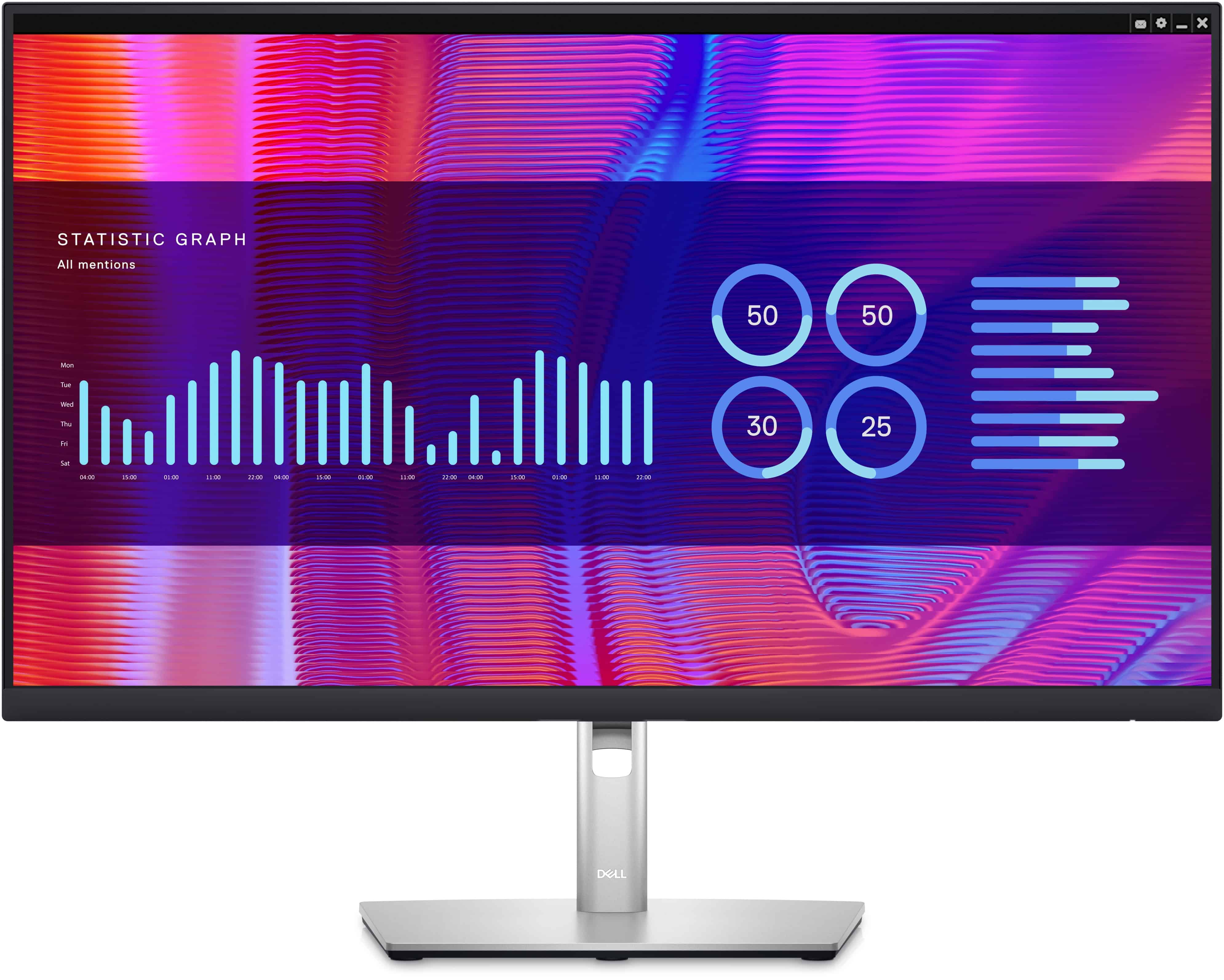 DELL P Series 27 USB-C-hubmonitor: P2723DE (P2723DE) thumbnail