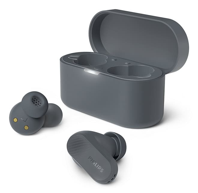 Philips 3000 series TAT3509GY/00 hoofdtelefoon/headset True Wireless Stereo (TWS) In-ear Oproepen/muziek Bluetooth Grijs (TAT3509GY/00) thumbnail Philips 3000 series TAT3509GY/00 hoofdtelefoon/headset True Wireless Stereo (TWS) In-ear Oproepen/muziek Bluetooth Grijs (TAT3509GY/00) thumbnail