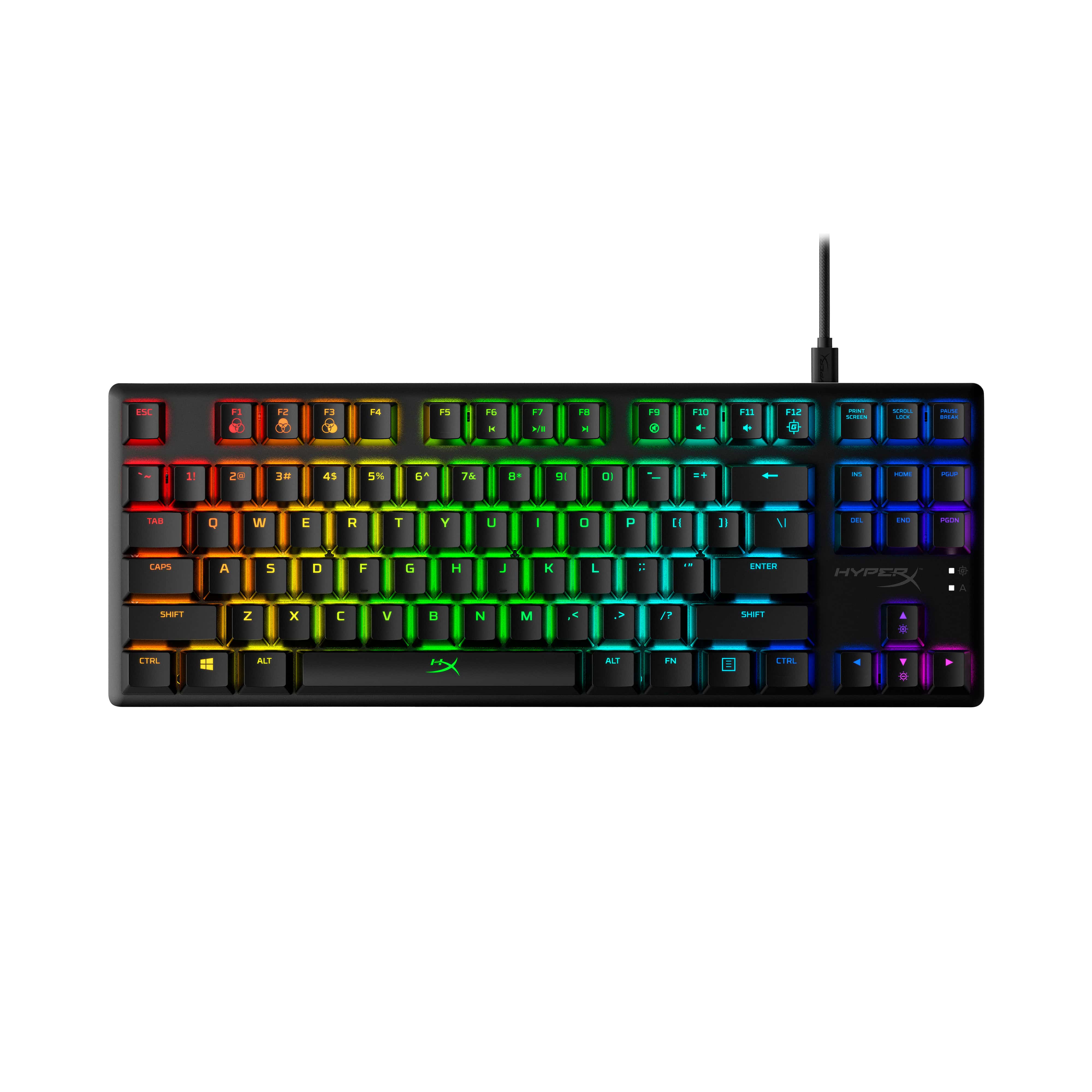 HyperX Alloy Origins Core - mechanisch gamingtoetsenbord - HX Red (US-indeling) (4P5P3AA) thumbnail