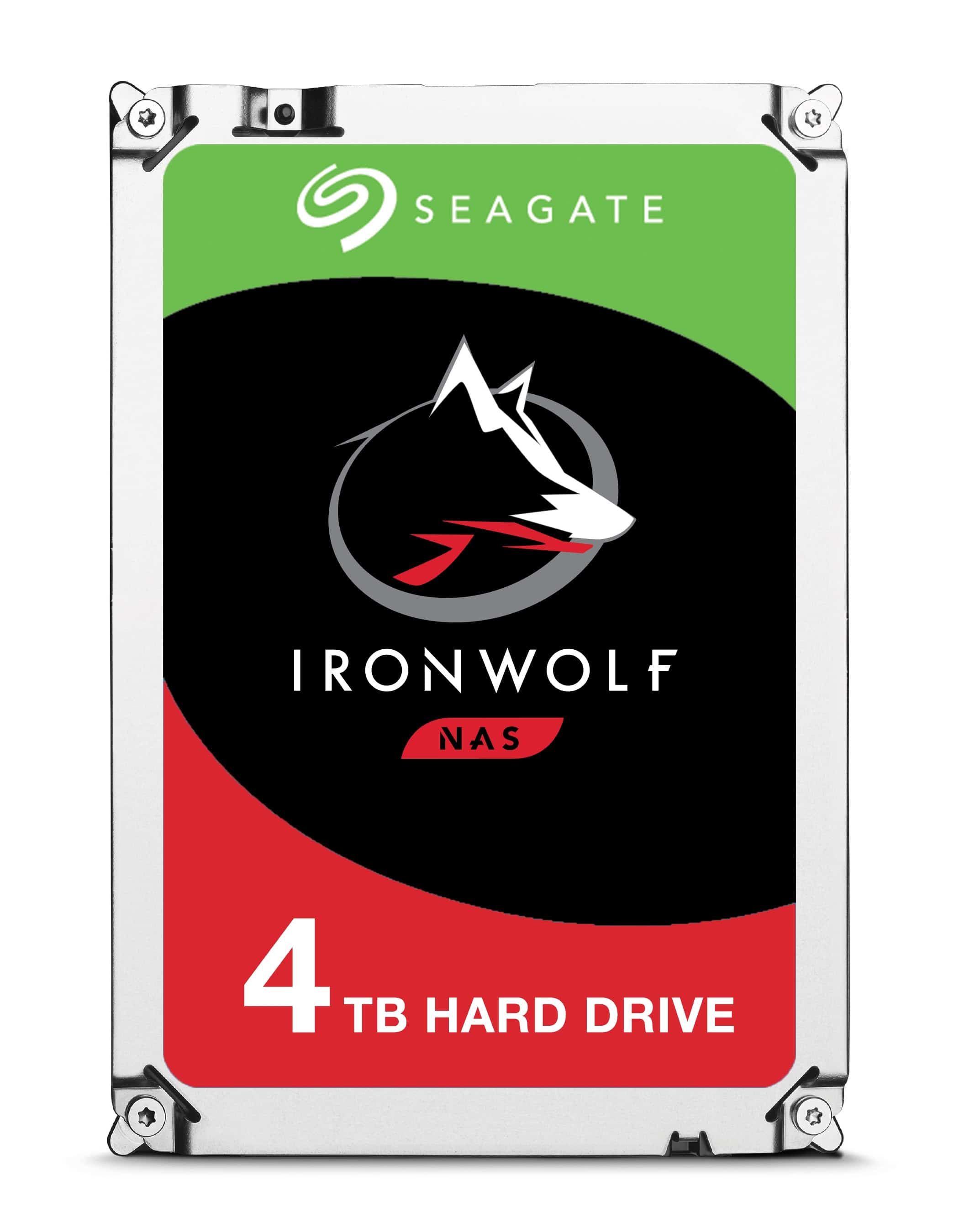 Seagate IronWolf ST4000VN008 interne harde schijf 4 TB 5900 RPM 64 MB 3.5 SATA III (ST4000VN008) thumbnail