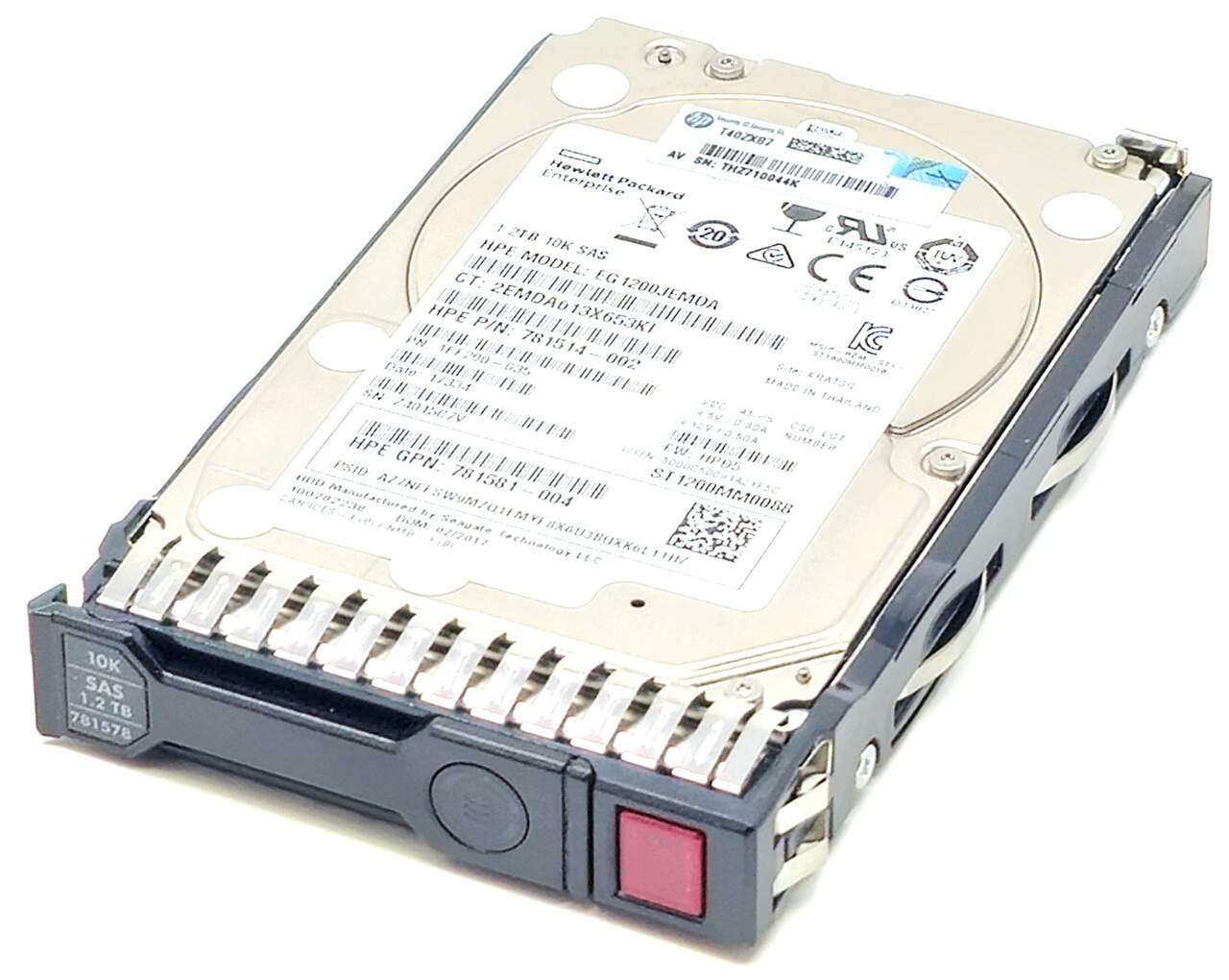 HP 1.2 TB hot-swap (EG001200JWJNK) thumbnail