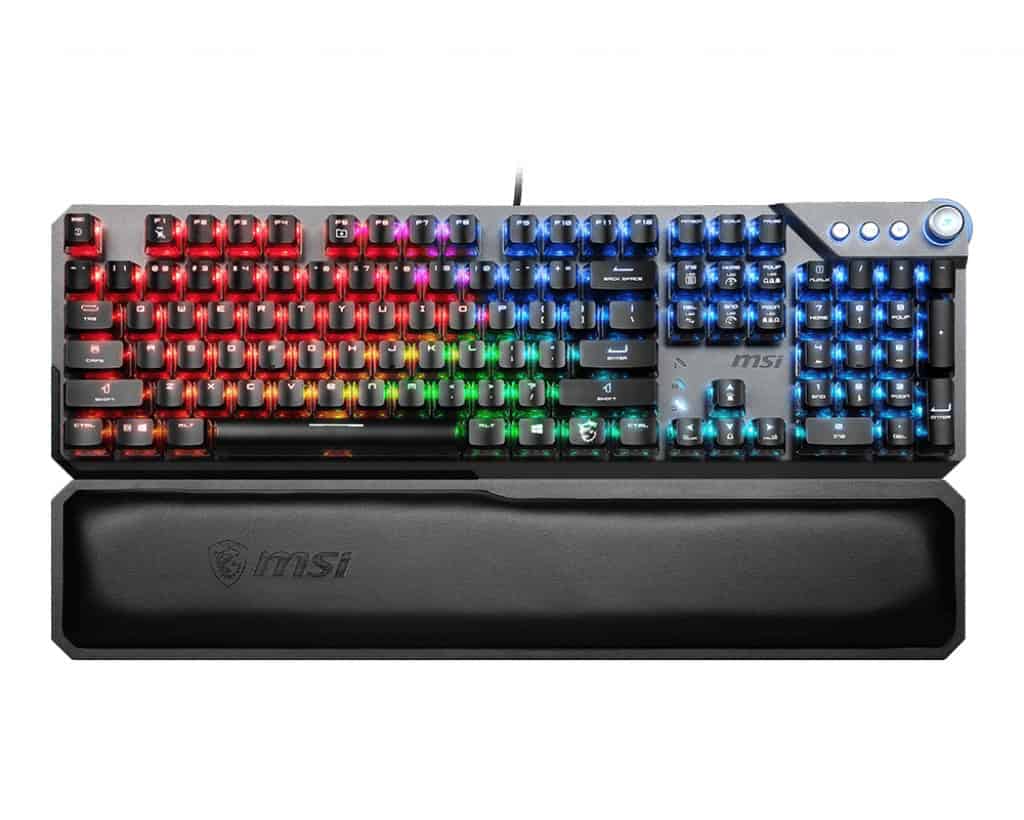 MSI VIGOR GK71 SONIC toetsenbord Gamen USB QWERTY US International Zwart (S11-04US271-CLA) thumbnail