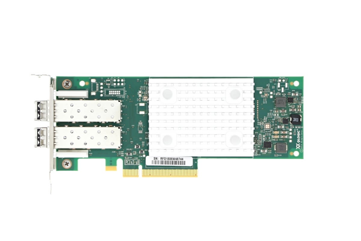 DELL QLOGIC QLE2692 16GB FC DUAL PORT PCI-E ADAPTER - LPB (WVT0T-LP) thumbnail