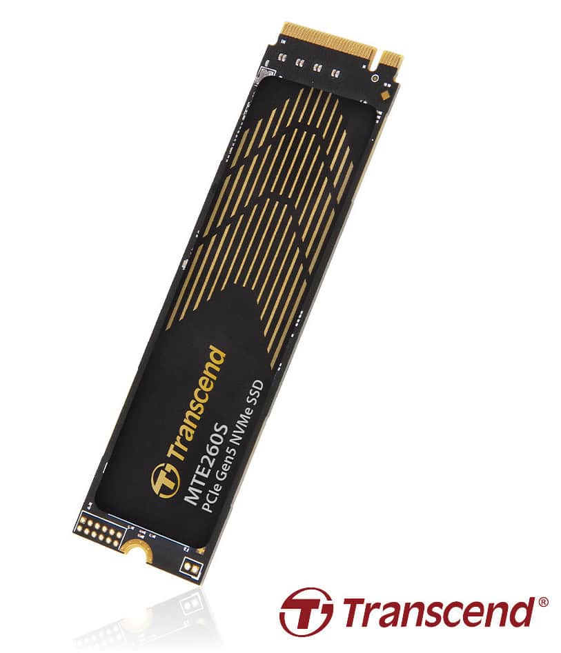 Transcend M.2 2TB Transcend MTE260S (M.2 2280) PCIe Gen5 x4 NVMe (TS2TMTE260S) thumbnail
