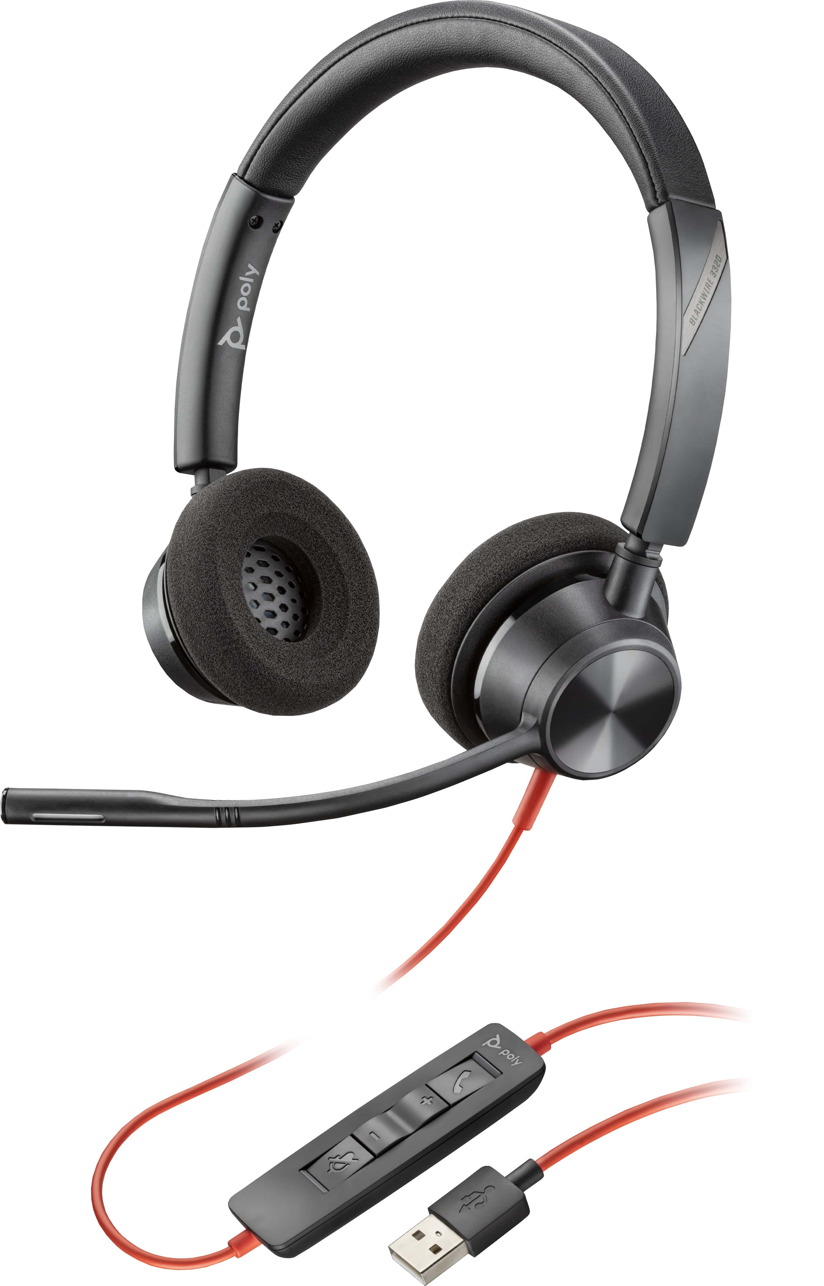 Poly Blackwire 3320 USB-A Headset (76J16AA) thumbnail