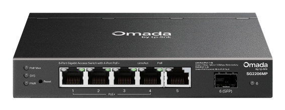 TP-Link SG2206MP netwerk-switch L2 Gigabit Ethernet (10/100/1000) Power over Ethernet (PoE) (SG2206MP) thumbnail