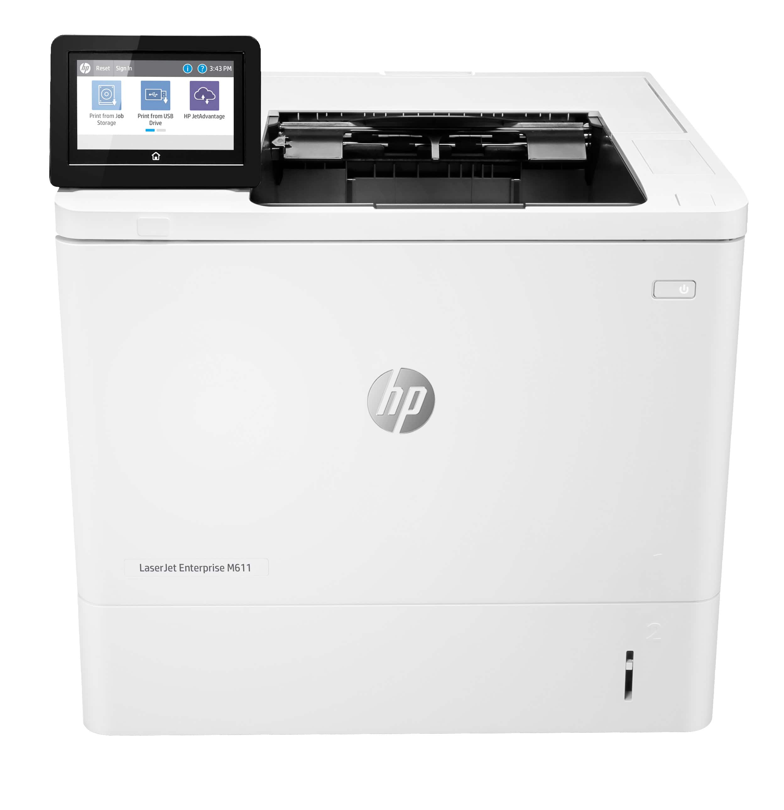 HP LaserJet Enterprise M611dn Zwart-wit Printer, Alleen Ethernet; Dubbelzijdig (7PS84ABGJ) thumbnail