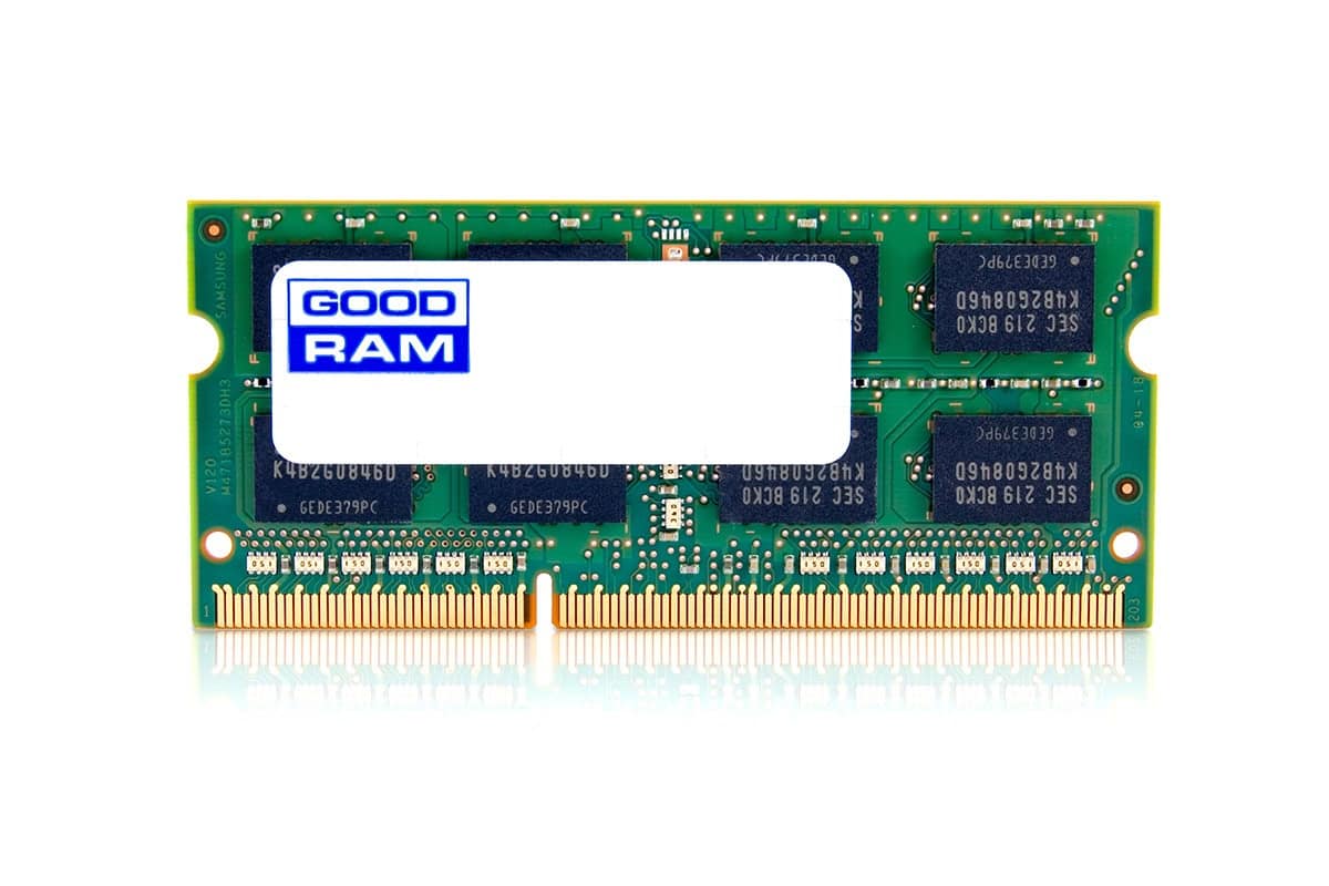 Goodram 4GB DDR3 SO-DIMM geheugenmodule 1 x 4 GB (GEDC10M800-1T9NS10B) thumbnail