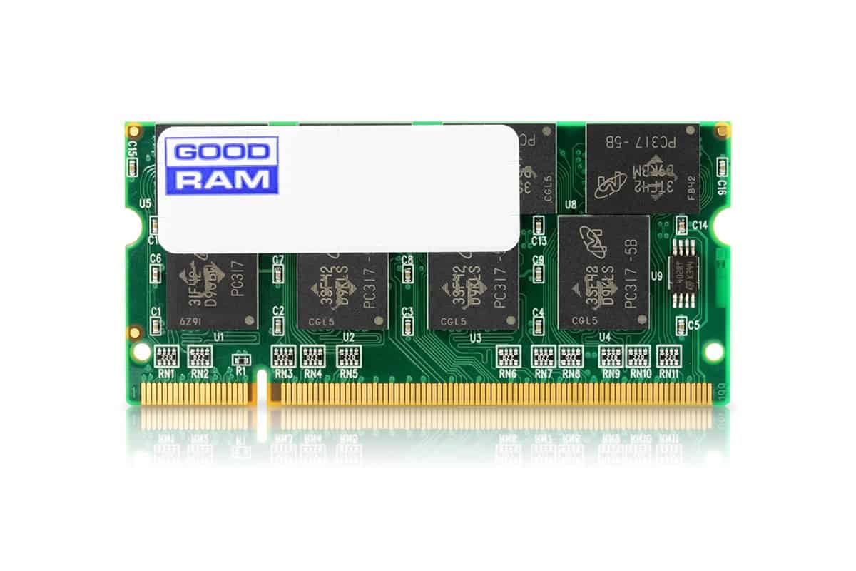 Goodram 1GB DDR2 SO-DIMM geheugenmodule 1 x 1 GB (GESD05SA00-480NS30B) thumbnail