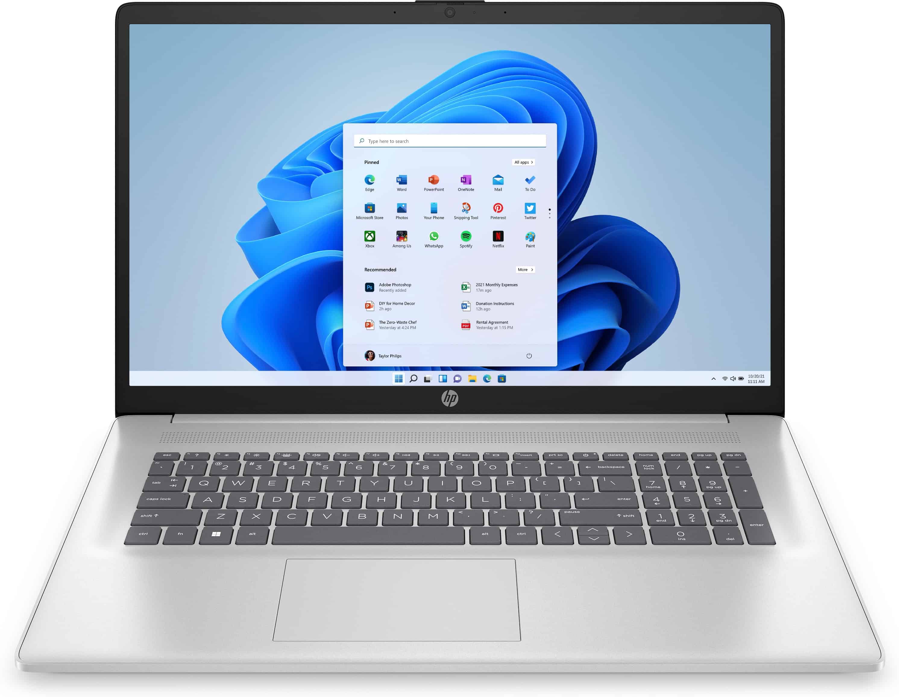 Product Image for HP 17-cn2235nd Intel® Core™ i3 i3-1215U Laptop 43,9 cm (17.3") Full HD 8 GB DDR4-SDRAM 512 GB SSD Wi-Fi 5 (802.11ac) Windows 11 Home Zilver