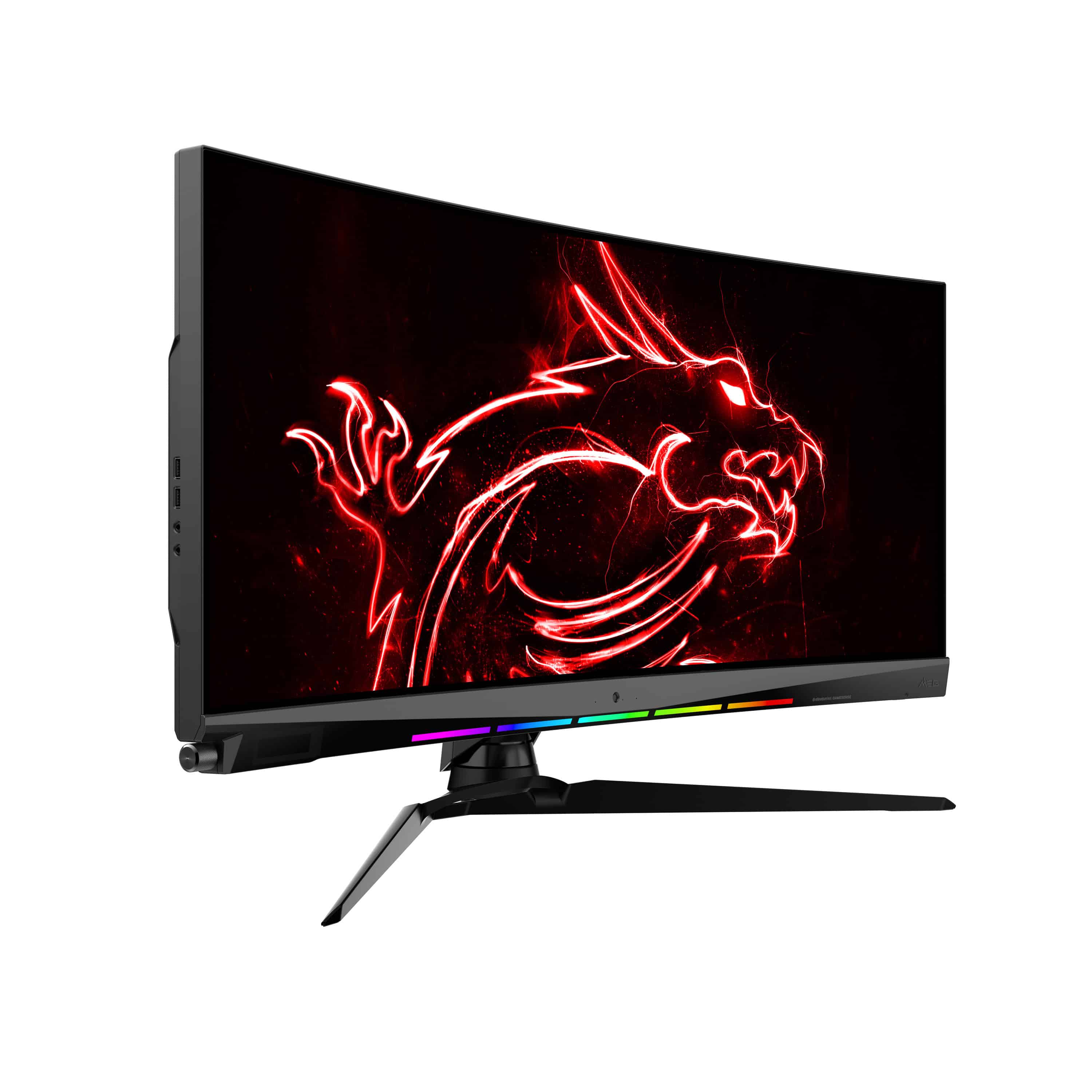 MSI Optix MEG381CQR PLUS computer monitor 95,2 cm (37.5) 3840 x 1600 Pixels UltraWide Quad HD+ LCD Zwart (OPTIX MEG381CQR PLUS) thumbnail