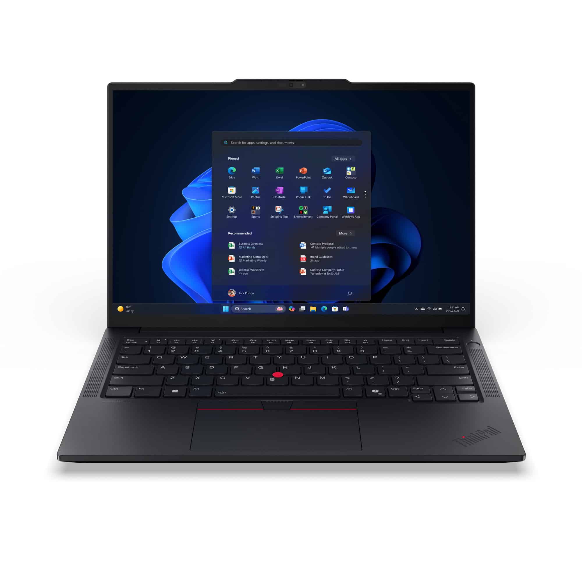 Lenovo ThinkPad E14 Gen 7 (AMD) AMD Ryzen™ 5 220 Laptop 35,6 cm (14) WUXGA 16 GB DDR5-SDRAM 512 GB SSD Wi-Fi 6E (802.11ax) Windows 11 Pro Engels Zwart (21T00050MH) thumbnail
