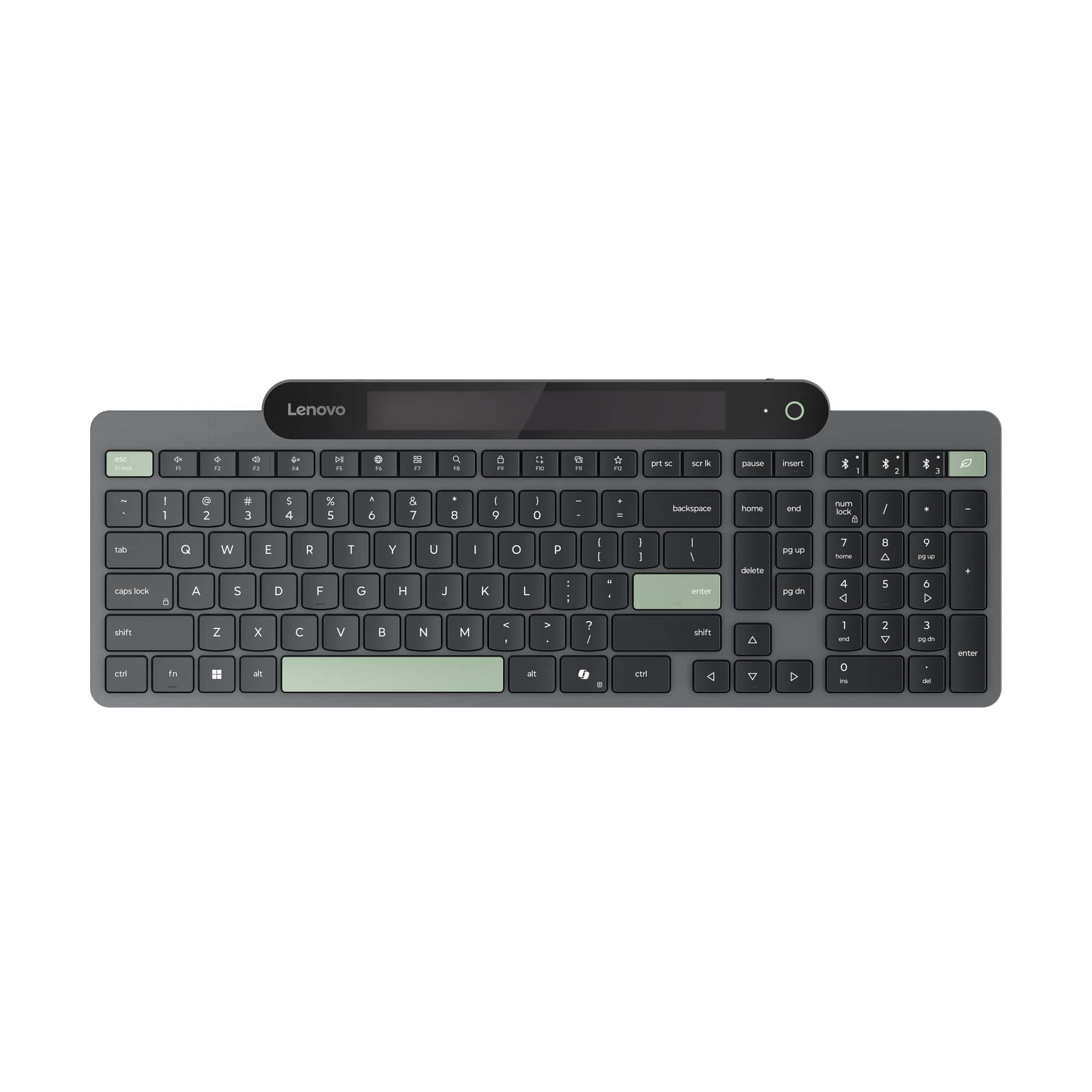 Lenovo 4Y41R69494 toetsenbord Thuis/Werk Bluetooth Amerikaans Engels Zwart, Groen (4Y41R69494) thumbnail