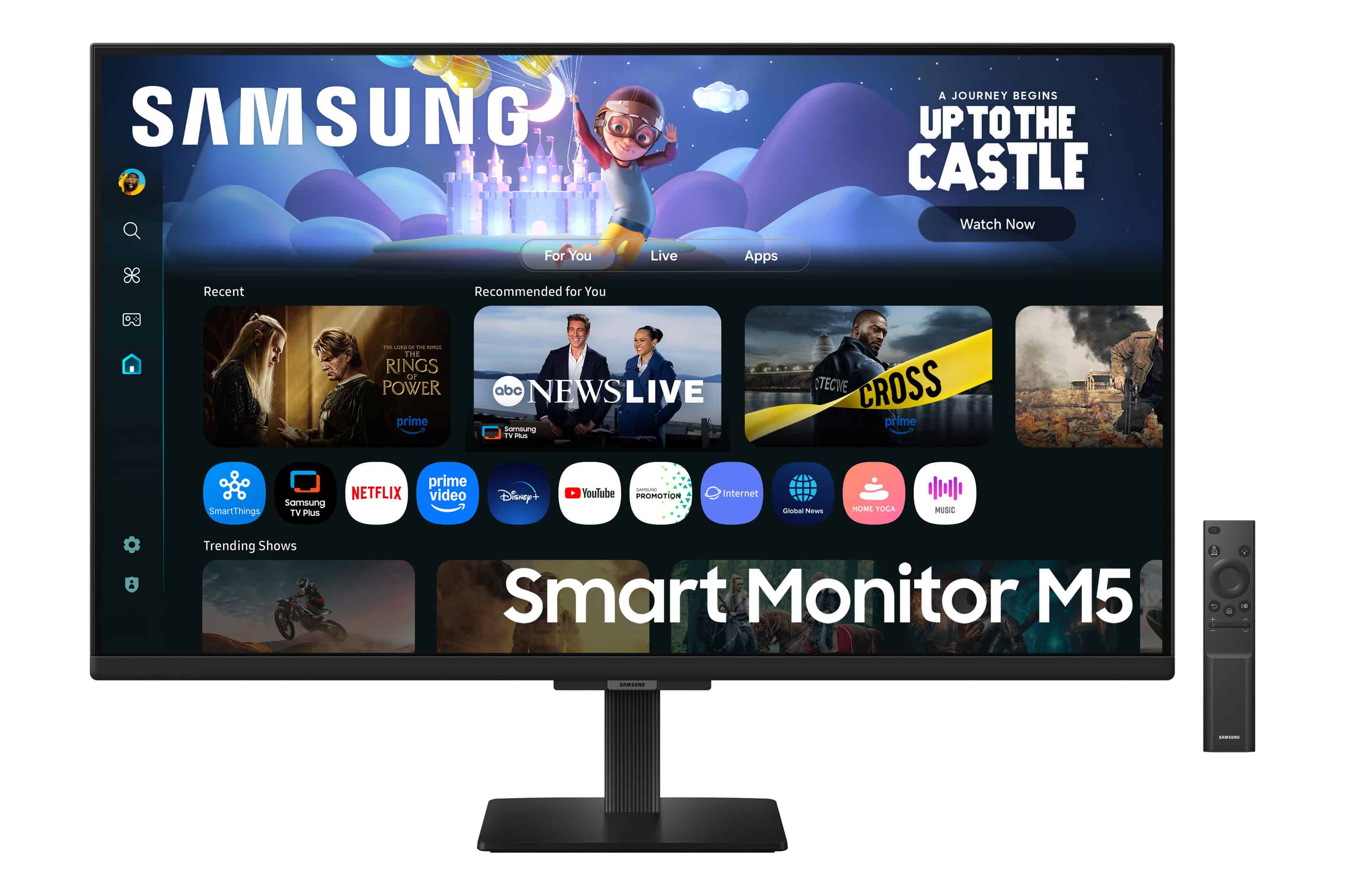 Samsung M5 32" Smart Monitor M50C FHD (LS32FM500EUXEN) thumbnail