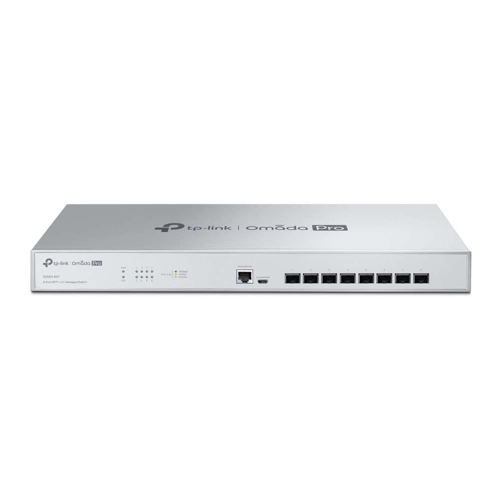 TP-Link Omada Pro S5500-8XF netwerk-switch Managed L2/L2+ (S5500-8XF(UN)) thumbnail