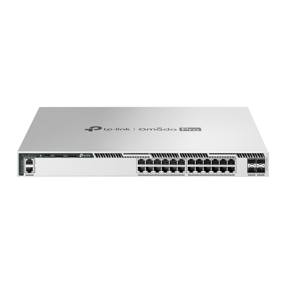 TP-Link Omada Pro S6500-24GP4XF netwerk-switch Managed L3 Gigabit Ethernet (10/100/1000) Power over Ethernet (PoE) 1U Grijs (S6500-24GP4XF(UN)) thumbnail