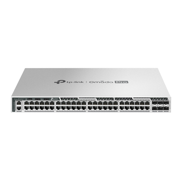 TP-Link S6500-48GP6XF netwerk-switch Managed L3 Gigabit Ethernet (10/100/1000) Power over Ethernet (PoE) 1U Grijs (S6500-48GP6XF(UN)) thumbnail