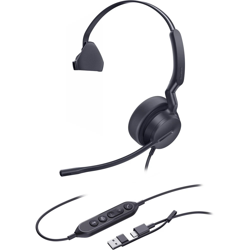 Yealink UH42 Mono Teams USB-C/A (UH42 MONO TEAMS USB-C/A) thumbnail