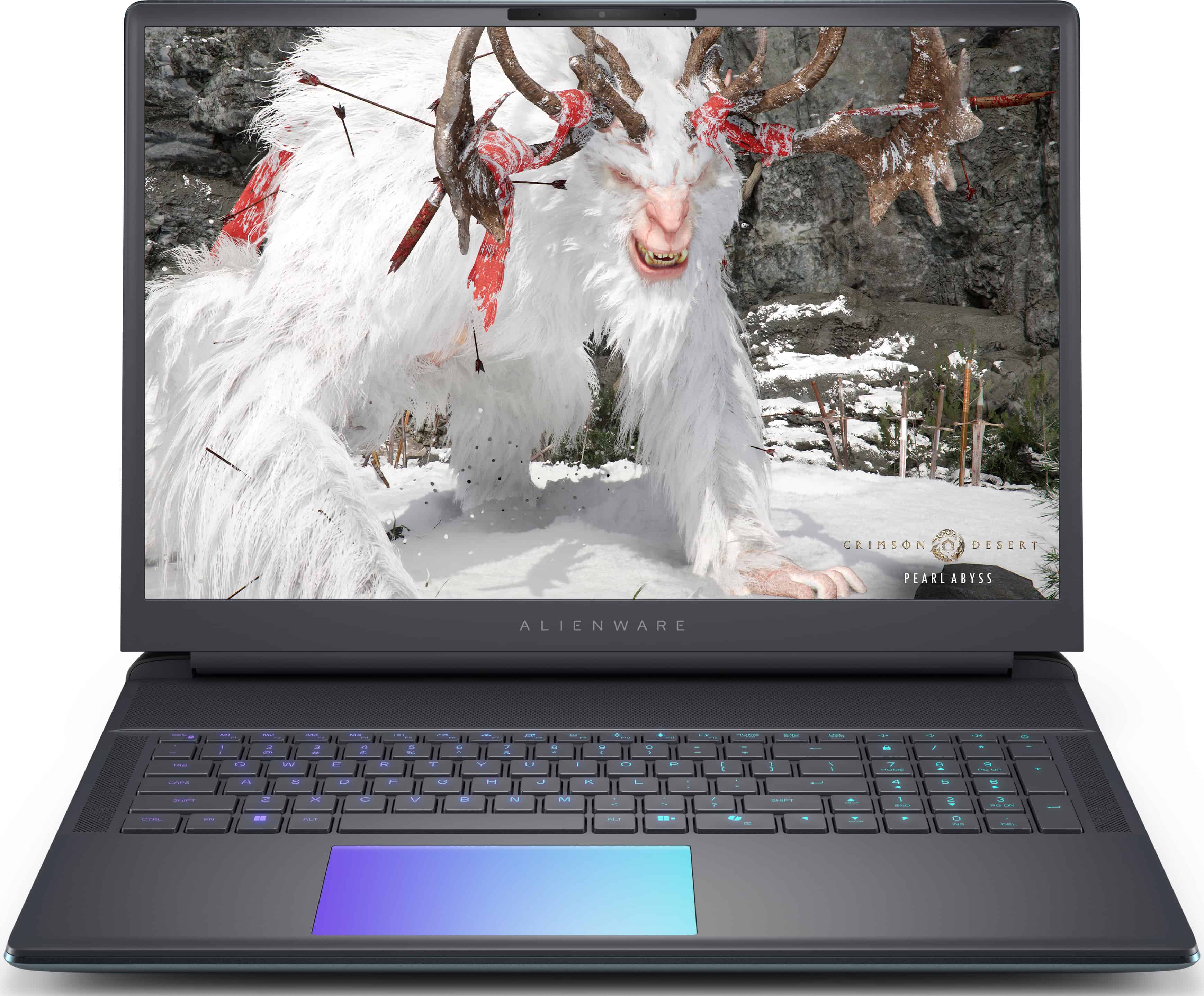 Alienware AA18250 Intel Core Ultra 9 275HX Laptop 45,7 cm (18) Quad HD 32 GB DDR5-SDRAM 2 TB SSD NVIDIA GeForce RTX 5080 Wi-Fi 7 (802.11be) Windows 11 Home US International Zwart (35J6F) thumbnail