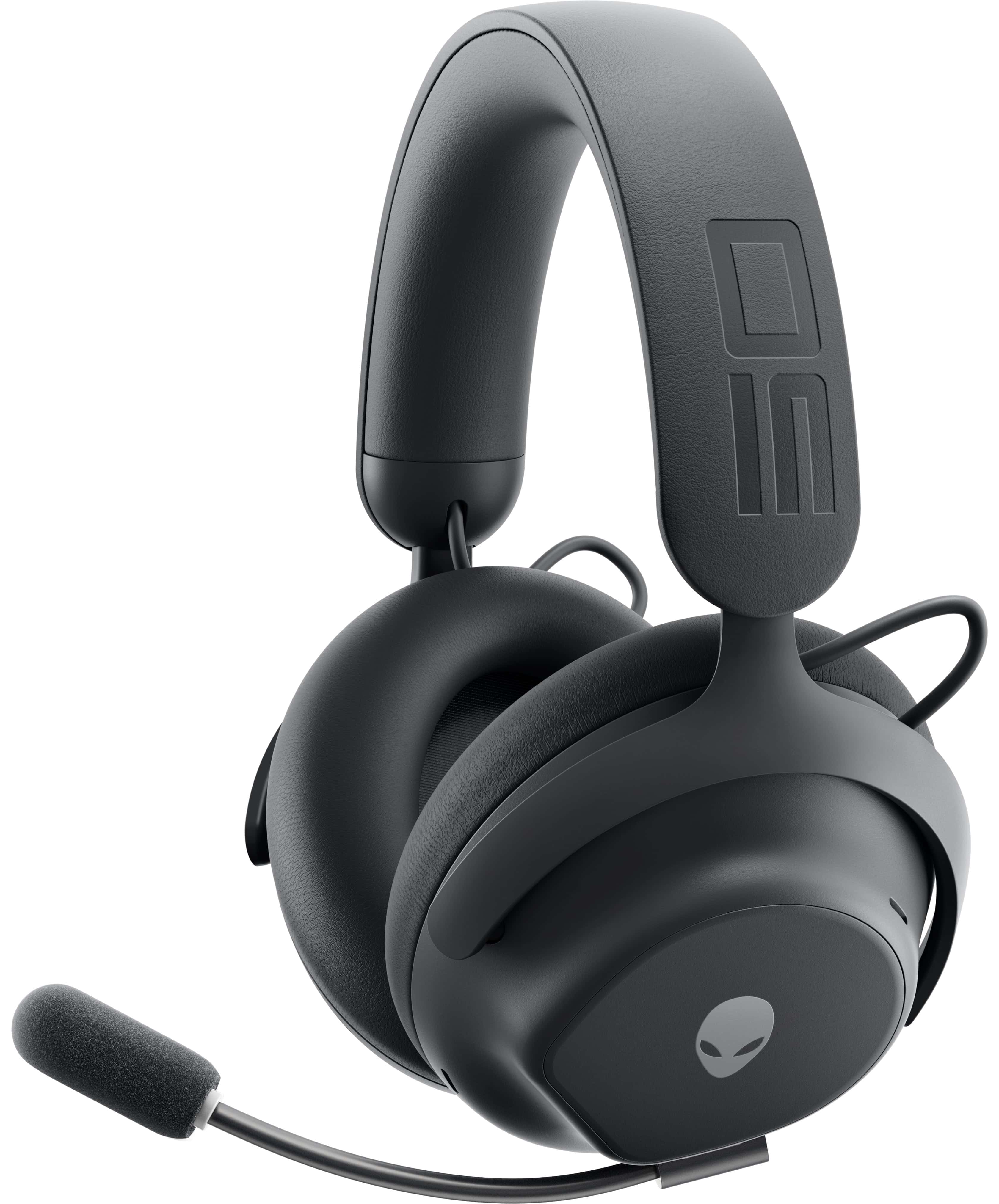 Alienware PRO-HS-G-DEAM hoofdtelefoon/headset Bedraad en draadloos Hoofdband Gamen USB Type-C Bluetooth Zwart (PRO-HS-G-DEAM) thumbnail