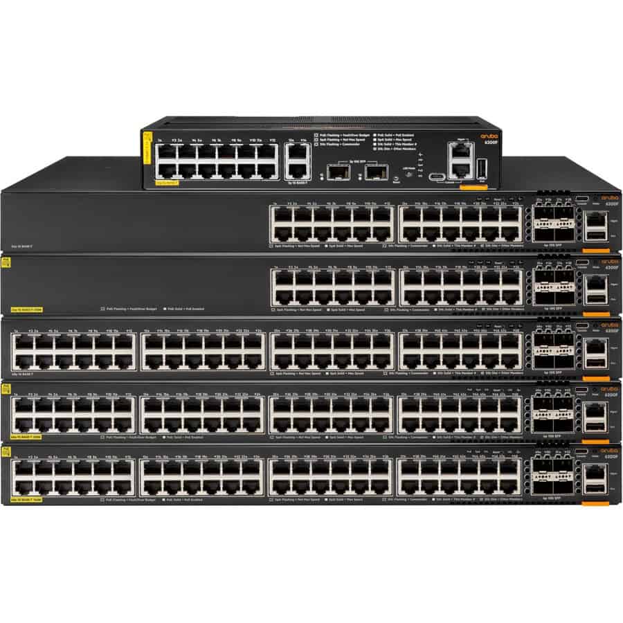 HP Aruba 6200M 36G 12SR5 Class6 PoE 4SFP+ (R8V12A) thumbnail