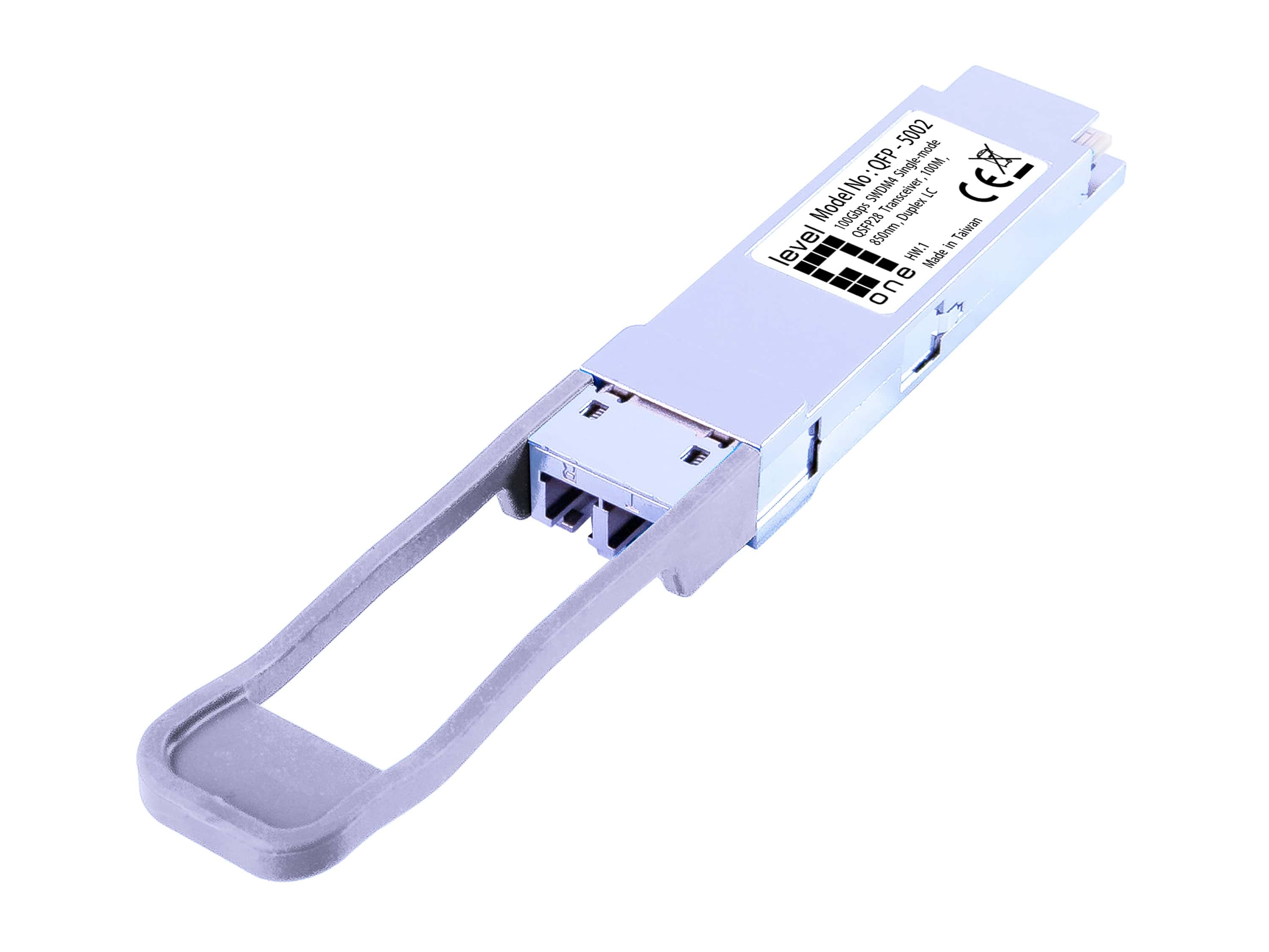 LevelOne QFP-5002 netwerk transceiver module Vezel-optiek 100000 Mbit/s QSFP28 850 nm (QFP-5002) thumbnail
