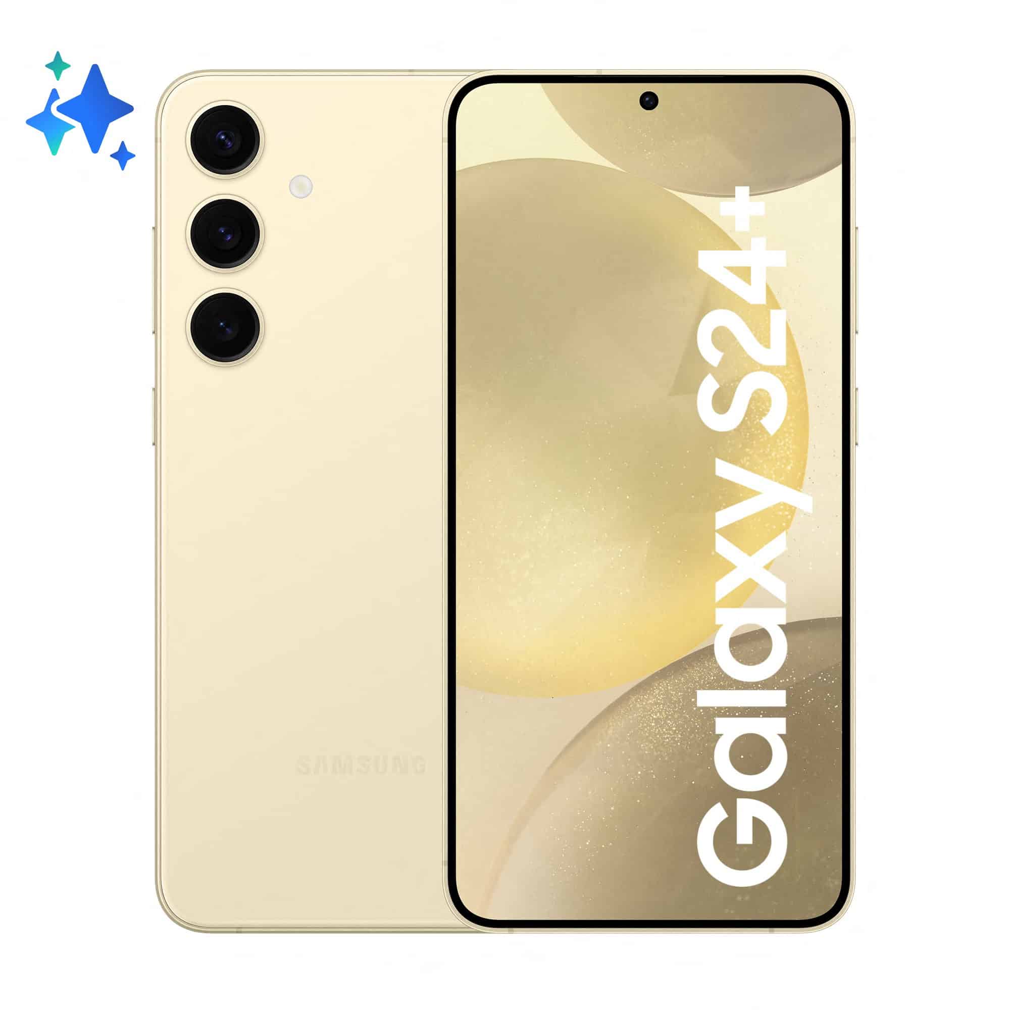 Samsung Galaxy S24+ 17 cm (6.7") Dual SIM 5G USB Type-C 12 GB 512 GB 4900 mAh Amber, Geel (SM-S926BZYGEUE) thumbnail