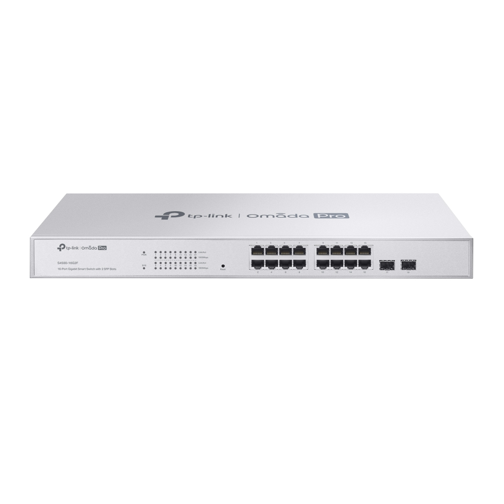 TP-Link Omada Pro S4500-16G2F netwerk-switch Managed L2/L2+ Gigabit Ethernet (10/100/1000) Grijs (S4500-16G2F(UN)) thumbnail