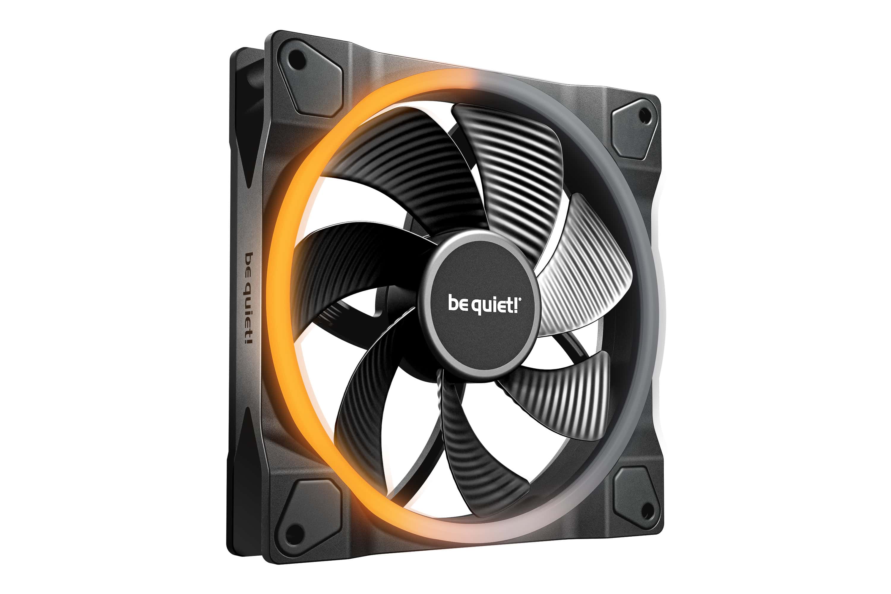 be quiet! Light Wings 140 mm PWM Reverse Black Computer behuizing Ventilator 14 cm Zwart 1 stuk(s) (BL134) thumbnail