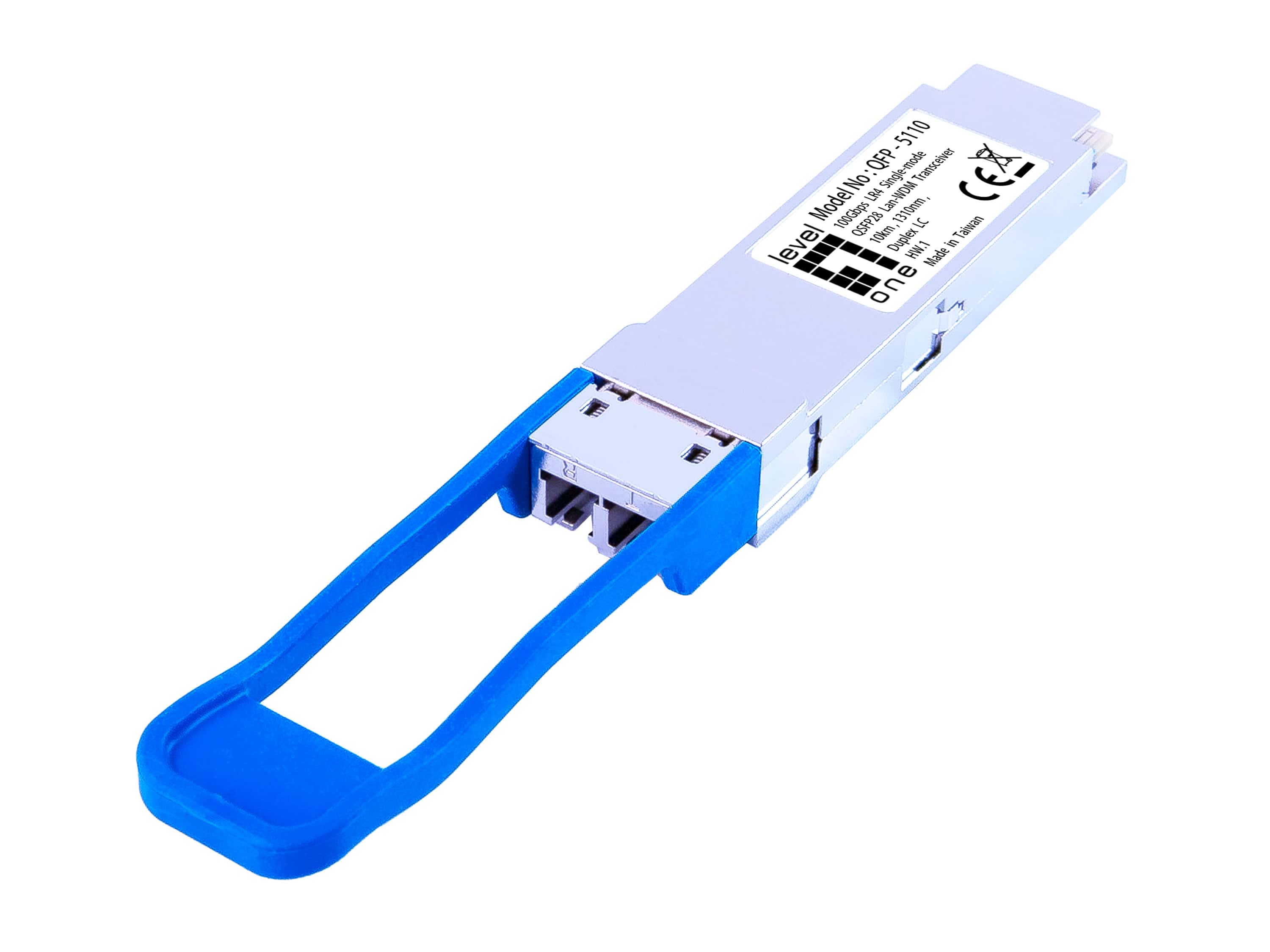 LevelOne QFP-5110 netwerk transceiver module Vezel-optiek 100000 Mbit/s QSFP28 1310 nm (QFP-5110) thumbnail