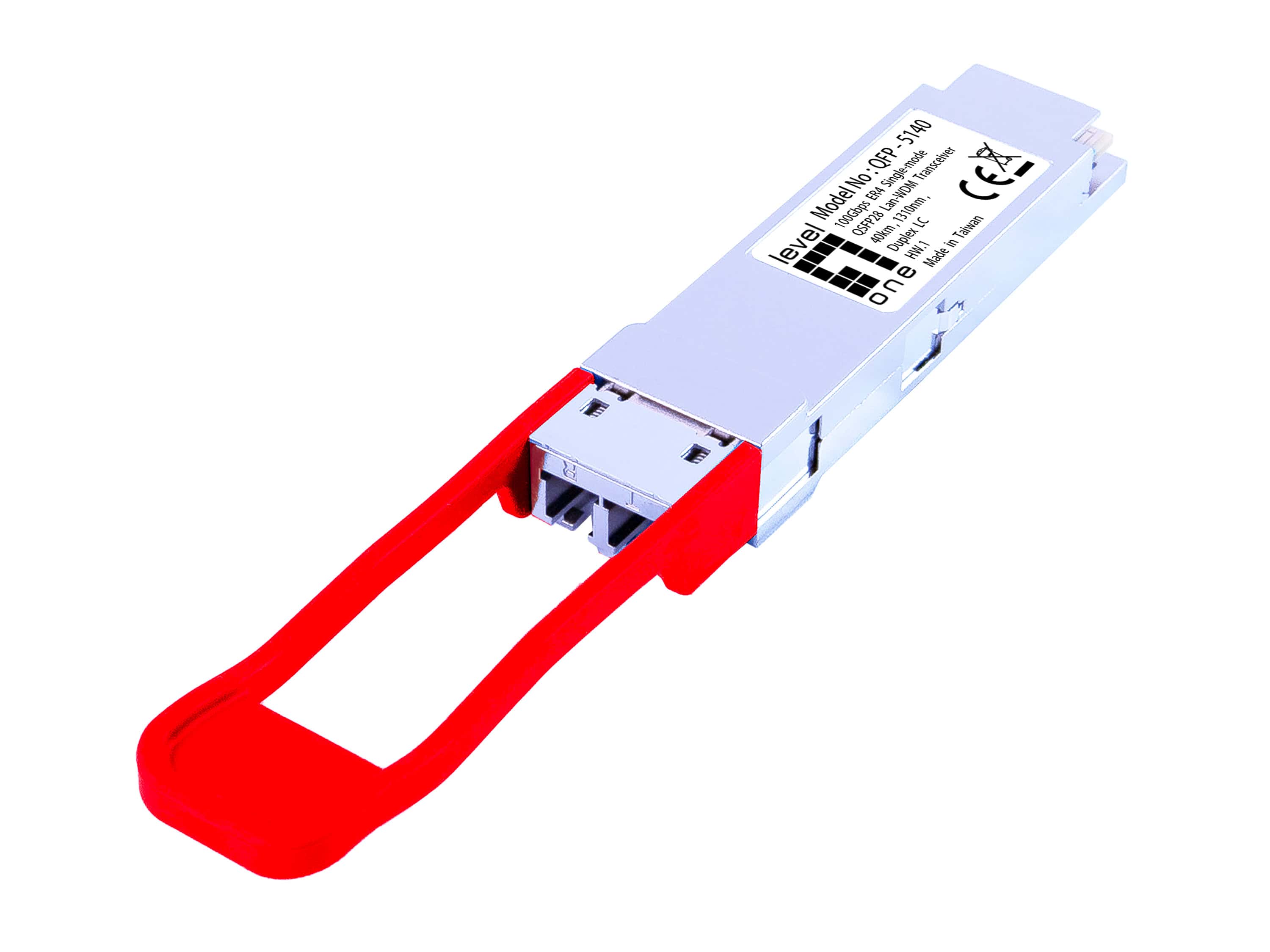 LevelOne QFP-5140 netwerk transceiver module Vezel-optiek 100000 Mbit/s QSFP28 1310 nm (QFP-5140) thumbnail