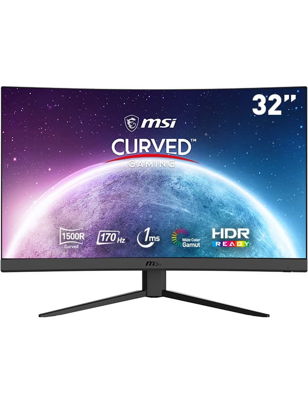 MSI G32CQ4DE E2 computer monitor 80 cm (31.5) 2560 x 1440 Pixels Wide Quad HD LCD Zwart (9S6-3DB51T-022) thumbnail