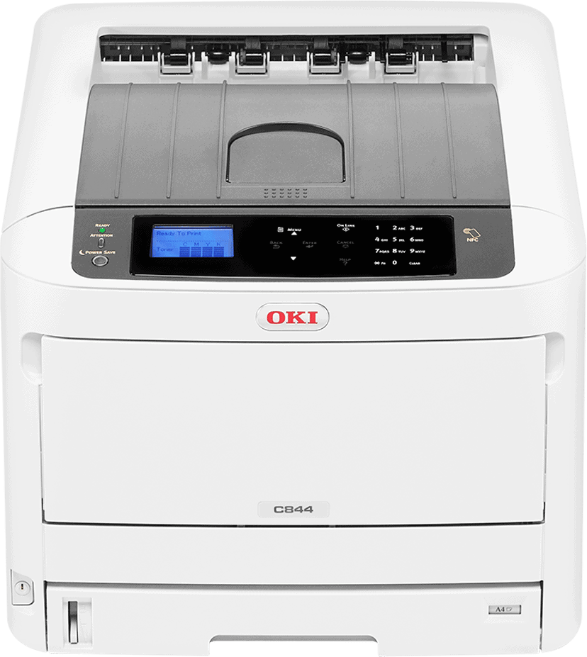 Oki LED OKI C800 Series C844dnw - Drucker - Farbe - Duplex - LED - A3 - 1200 x 1200 dpi - bis zu 36 Seiten/Min. (47074324) thumbnail