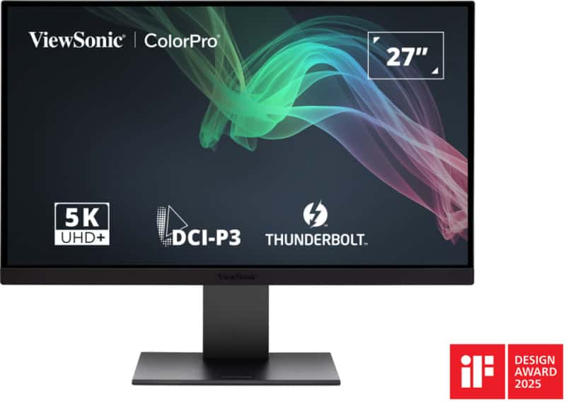Viewsonic VP2788-5K computer monitor 68,6 cm (27) 5120 x 2880 Pixels 5K Ultra HD LED Zwart (VP2788-5K (VS20204)) thumbnail