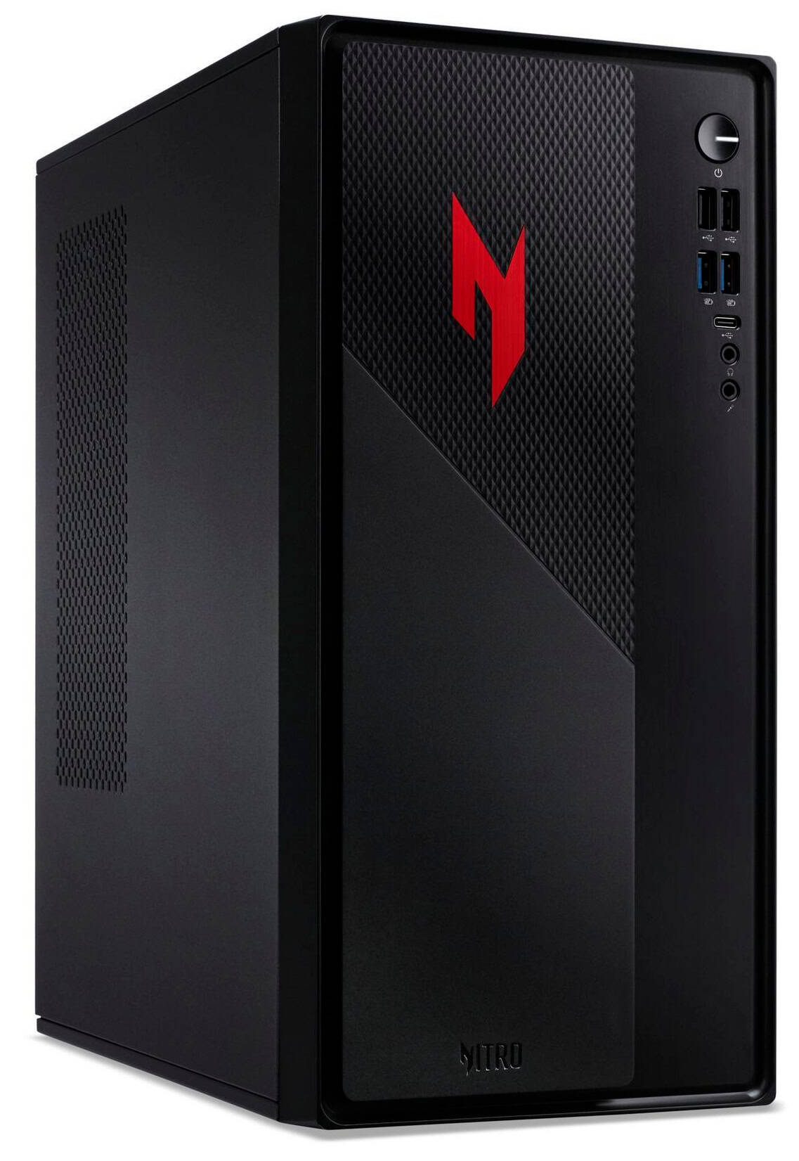 Acer Nitro 50 (N50-660) Intel Core Ultra 7 265F 32 GB DDR5-SDRAM 1 TB SSD NVIDIA GeForce RTX 5060 Windows 11 Home Desktop PC Zwart, Rood (DG.E4FEG.006) thumbnail